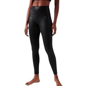 ATHLETA Salutation Stash Shine Leggings Size Small